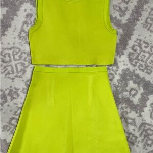 Zara Knit Set (Neon)